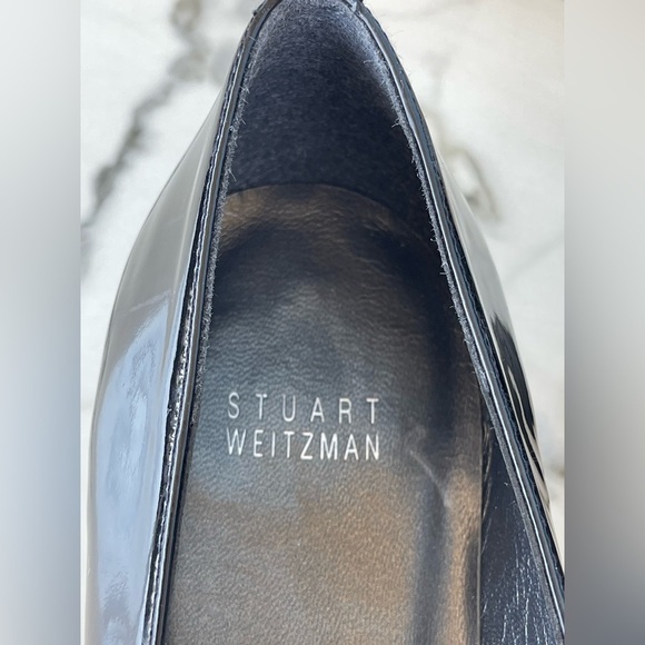 Stuart Weitzman buckled patent leather shoes size 8 - Picture 11 of 12